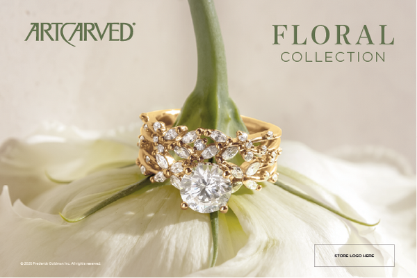 Digital Banner Square Floral 2