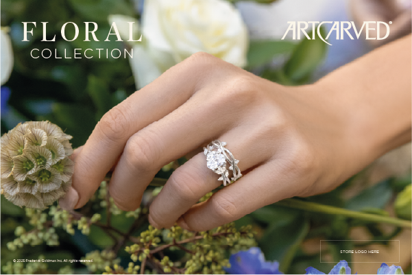 Digital Banner Square Floral 3