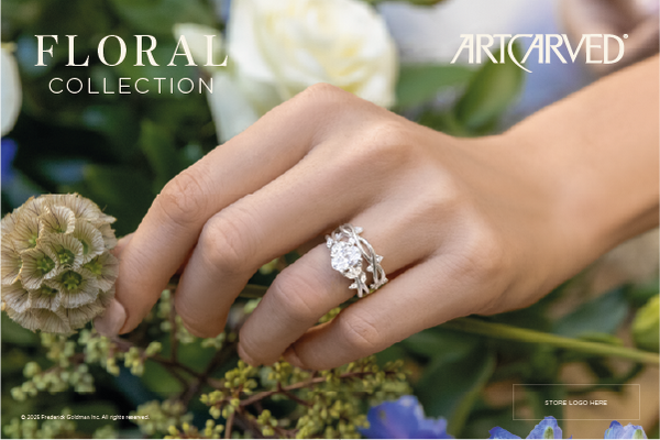 Digital Banner Square Floral 3